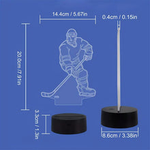 Load image into Gallery viewer, Ice Hockey 3D light
