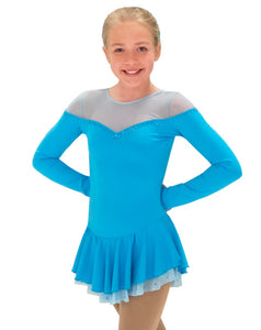 DLS905 Chloe Noel Dress in Bright Blue