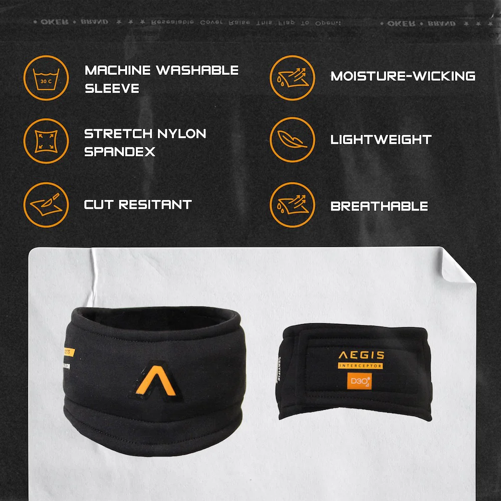 Aegis Interceptor Protection de cou pour hockey sur glace, taille S Aegis Interceptor Protection de cou pour hockey sur glace, taille S