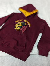 Load image into Gallery viewer, Whitley Warriors Ice Hockey Hoodie- Maroon/Gold