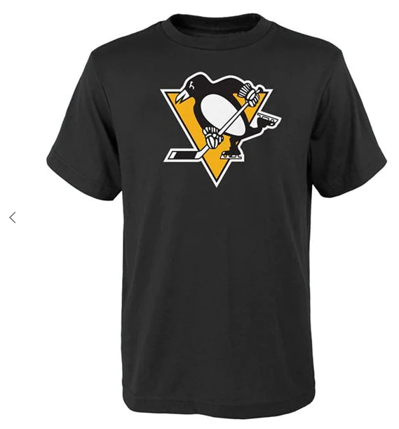NHL Logo Crew Junior T-Shirt : Penguins
