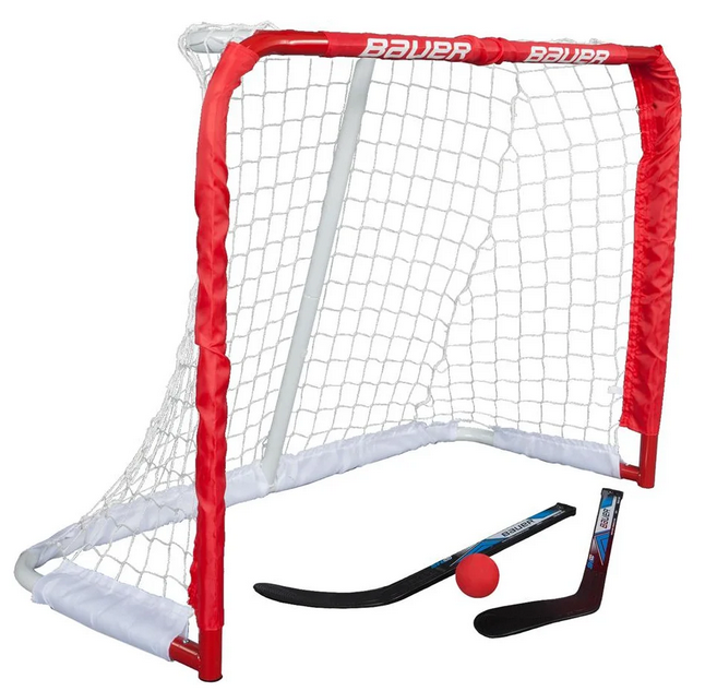Bauer Pro Knee Hockey Goal Set Ice Box Skating