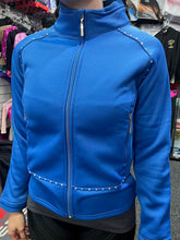 Load image into Gallery viewer, Mondor Fleeced 4730 Jacket in Royal Blue - Crystals optional