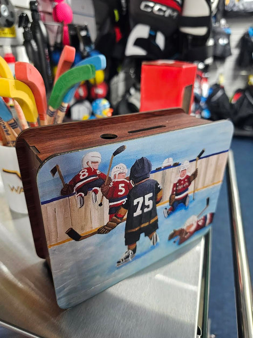 Ice Hockey Money Box