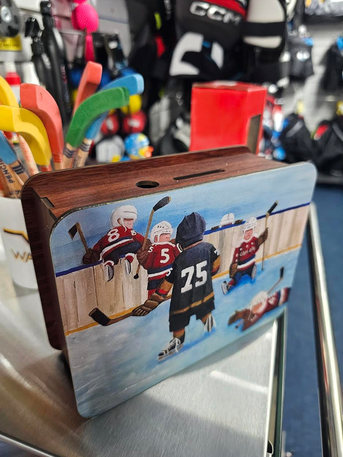 Ice Hockey Money Box