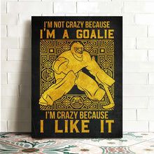 Load image into Gallery viewer, Ice Hockey Canvas Wall Art