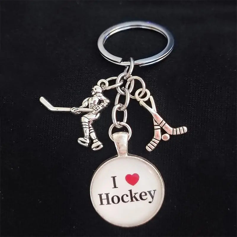 Hockey keychain 2025
