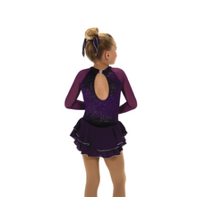 Load image into Gallery viewer, Jerry&#39;s 645 Shimmer Dress in Deep Purple