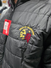 Load image into Gallery viewer, Whitley Warriors Black Padded Jacket