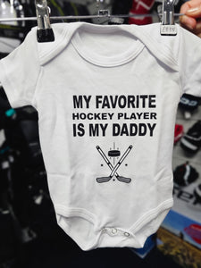 Baby One-piece with Hockey Motive