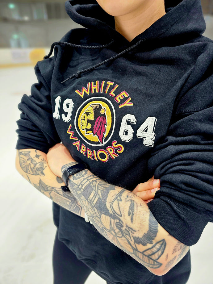 Whitley Warriors 1964 Hoodie in Black