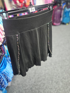 Ice Skating Skirt with Crystals