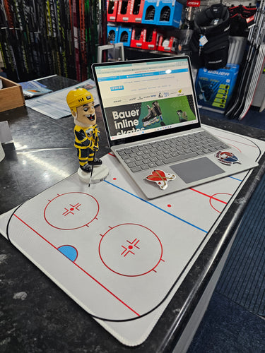 Ice Hockey Rink Gaming Mouse Pad / Desk Mat