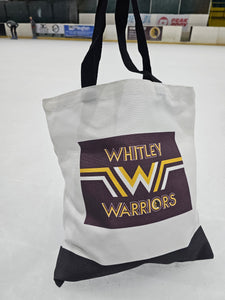 *NEW* Whitley Warriors Tote Bag in White
