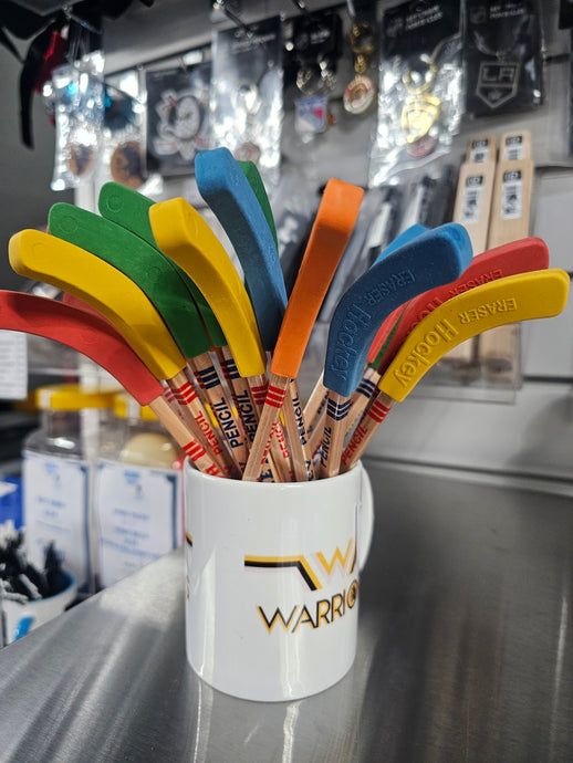 Hockey Stick Pencil with Eraser