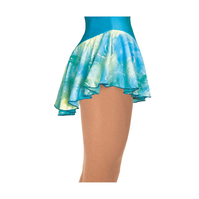Jerry's 317 Glitter Tie-Dye Skirt in Ocean