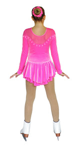 DLS905 Chloe Noel Dress in Candy  Pink