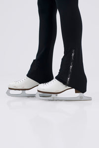 Intermezzo 5570 Black Legging with Zip Design