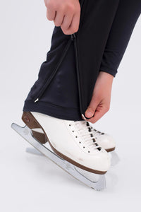 Intermezzo 5572 Black Unisex Zip Competition Pant