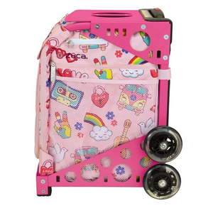 Zuca Sports Bag Insert with Lunchbox  - Groovy Vibes