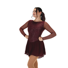 Load image into Gallery viewer, Jerry&#39;s Silver Dust Dress in Wine