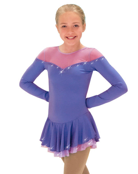 DLS905 Chloe Noel Dress in Periwinkle