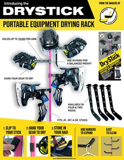 Ice Skate Portable Rack Dry Stick- Portable Ice Hockey Equipment Rack – Ice Box Skating