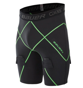 Hockey shorts with deals velcro