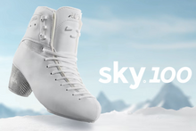 Load image into Gallery viewer, NEW Aura Figure Skates by True Sky 100- White