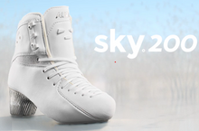 Load image into Gallery viewer, NEW Aura Figure Skates by True Sky 200 - White