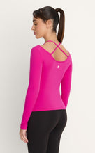 Load image into Gallery viewer, Intermezzo 6660 Cross Ice Skating Top in Fuschia
