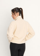 Load image into Gallery viewer, Intermezzo 6681 Ilse Oversized Fleeced Jacket in Ivory