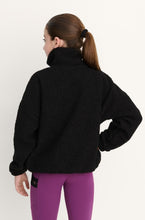Load image into Gallery viewer, Intermezzo 6681 Ilse Oversized Fleeced Jacket in Black