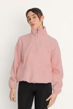 Load image into Gallery viewer, Intermezzo 6681 Ilse Oversized Fleeced Jacket in Pink