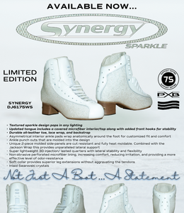 Jackson 6175WS Synergy sparkle White Boot Only