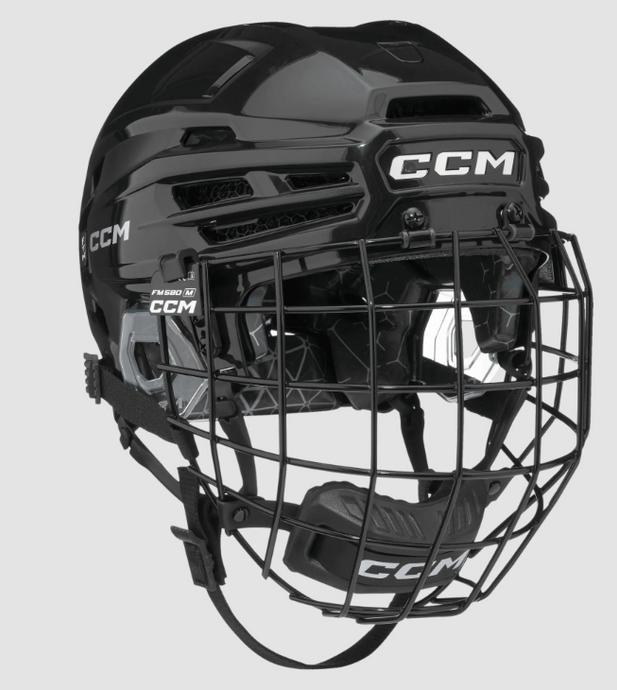 CCM Jetspeed FTW Hockey Helmet Combo