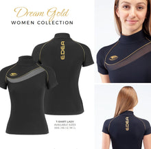 Load image into Gallery viewer, Edea Dream Gold T-Shirt for Ladies