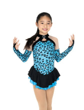 Load image into Gallery viewer, Jerry's 740 Feline Good Dress in Turquoise