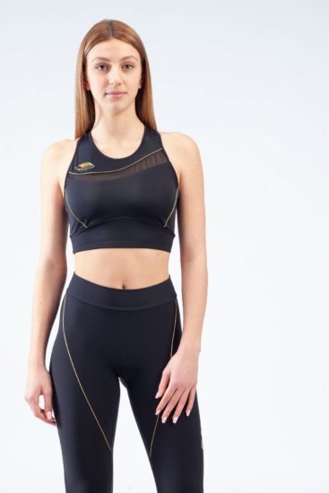Edea Dream Gold Crop Top