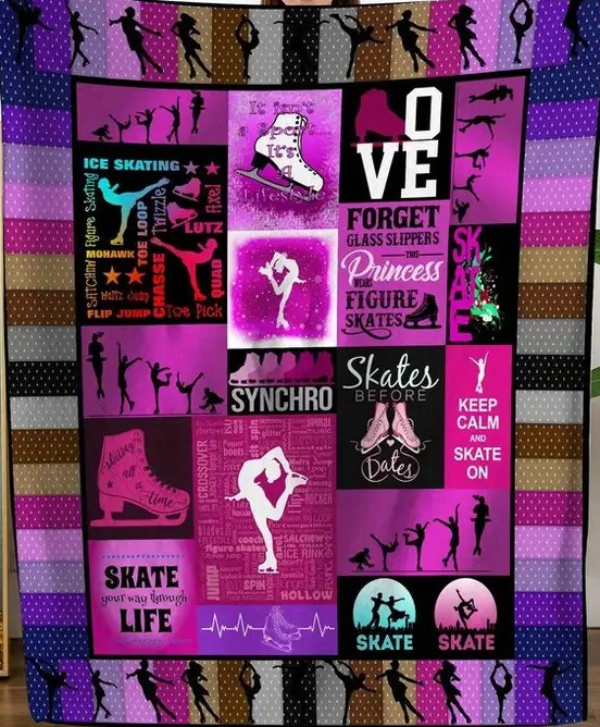 Figure Skating Blanket