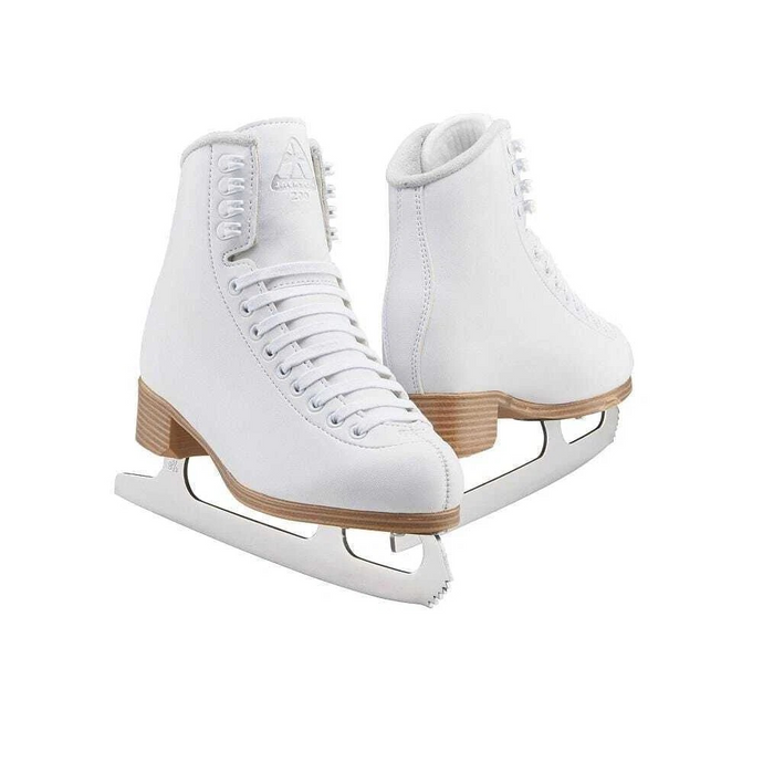 Jackson JC200 Ice Skates with fitted blades - White