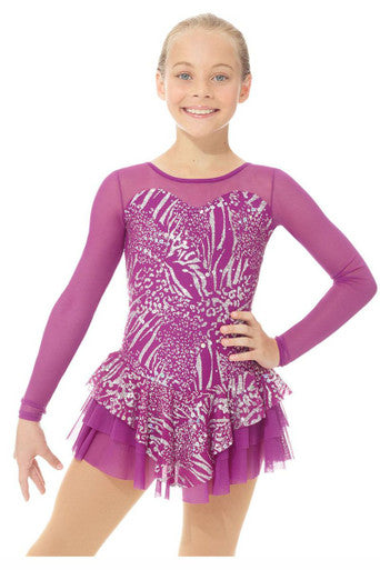 Mondor 668 Dress in Hibiscus