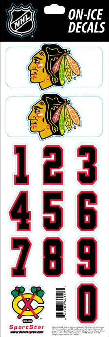 NHL Helmet Decals