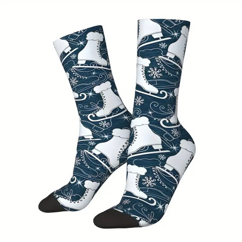 Figure Skating Novelty Socks