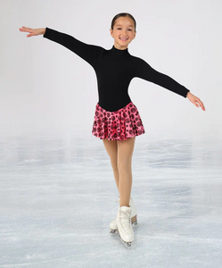 Pink skating dress sales