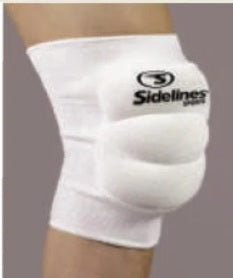 Sidelines Smash Knee Pads- white