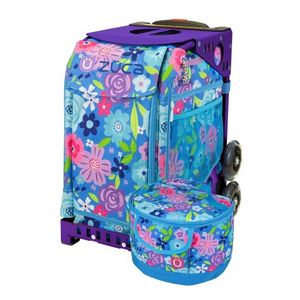 Zuca Sports Bag Insert with Lunchbox  - Floral Breeze
