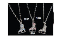 Load image into Gallery viewer, Jerry&#39;s 1280 Crystal Skate Necklace