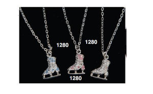 Jerry's 1280 Crystal Skate Necklace