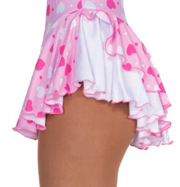 *SALE* Jerry's 502 Pink Hearts and White skirt